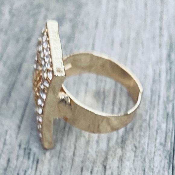 Gold Plated African Collar Jewelry Party Set - Picture 3 of 6